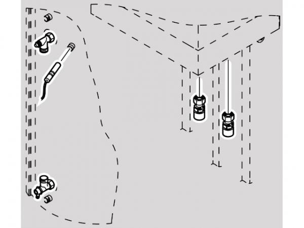 VIESSMANN Anschluss-Set, nebengestellter Speicher, Speichertemperatursensor, Schraubausführung, ZK04710