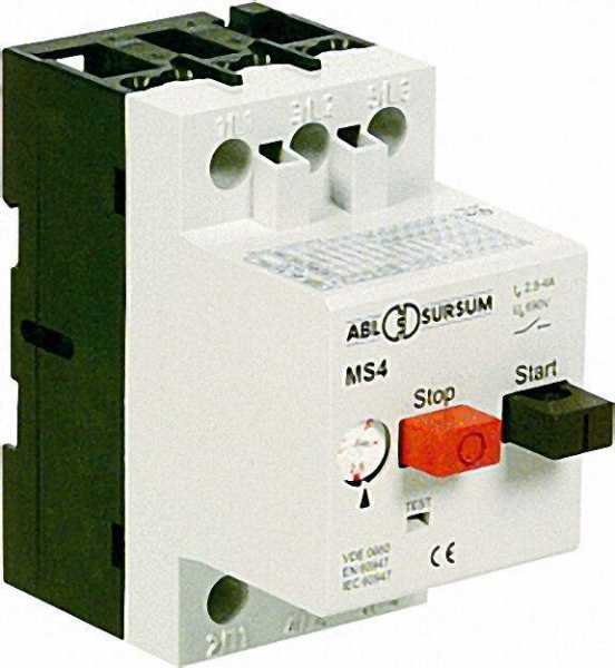 Motor-Schutzschalter 690 V, 3-polig Auslösebereich 4,0- 6, 3 A