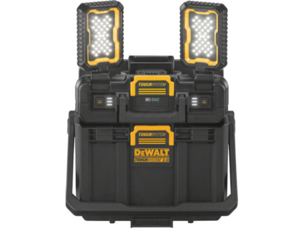 LED-Akku-Arbeitsleuchte DeWalt DWST08061-1 18 V, mit ToughSystem® 2.0 Werkzeugkoffer ohne Akku und Ladegerät