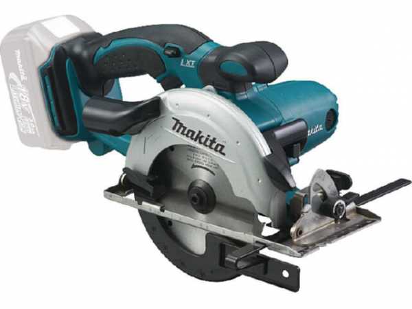 Akku-Handkreissäge MAKITA 18V, D: 136mm ohne Akku und Ladegerät DSS501Z