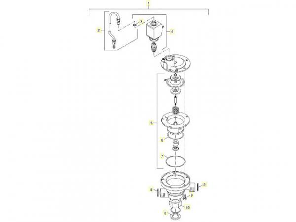 Buderus 7100200 Überwurfmutter 3/4" 3-Wege-Ventil