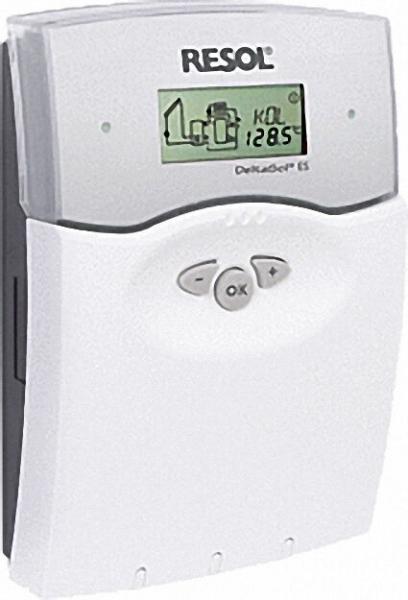 RESOL Differenztemperaturregler DeltaSol ES Komlettpaket mit 5 Fühler
