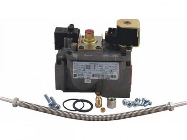 WOLF 8750031 Gaskombiventil Stufe 1 SIT 822124Nova und Zündgasleitung Set(ersetzt Art.-Nr. 2796101)