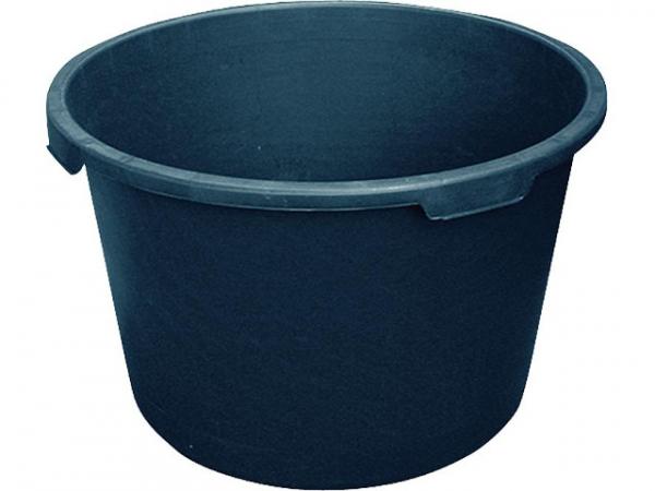Mörtelkübel 65 Liter schwarz, breiter Rand, VPE 3 Stück