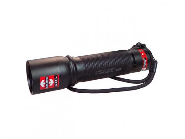 Coast HP7R Dimmbare Taschenlampe Akkubetrieben Li-Ion Akku 300 Lumen