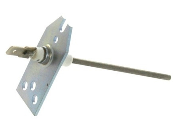 AXA Ionisationselektrode für Gasomat, Isolator 22mm, Draht 63mm, Anschluss 6,3mm, d7mm, Länge 99mm