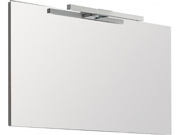 Spiegel mit Beleuchtung Halogen 2x25 Watt 1200x75 mm