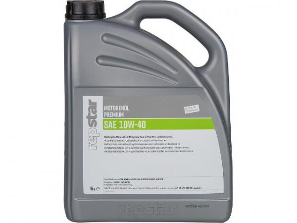 Motorenöl SAE 10W-40 Premium Inhalt 5000ml