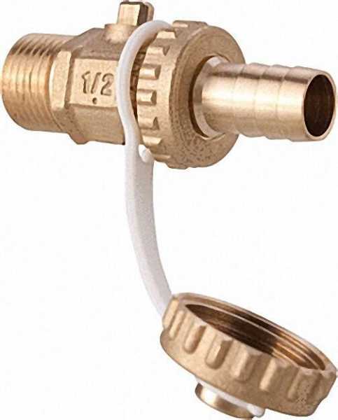 KFE-Kugelhahn 1/2'' Messing blank