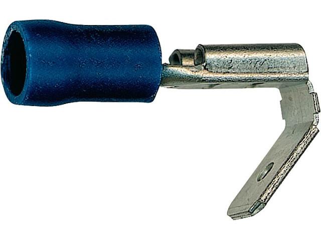 Flachsteckhülse blau 4,8 mm 20 Stück