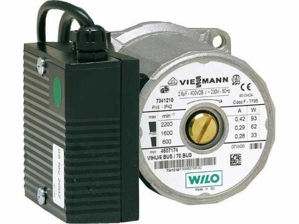 VIESSMANN 7837520 Umwälzpumpenkopf VIHU6/BUS 70