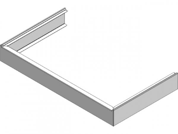 Viessmann Armaturenabdeckung für 600 mm ZK04938