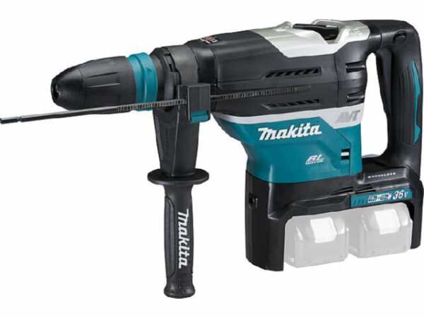 Akku-Bohr- und Meißelhammer MAKITA DHR400ZKU 2x18V ohne Akku und Ladegerät im Koffer