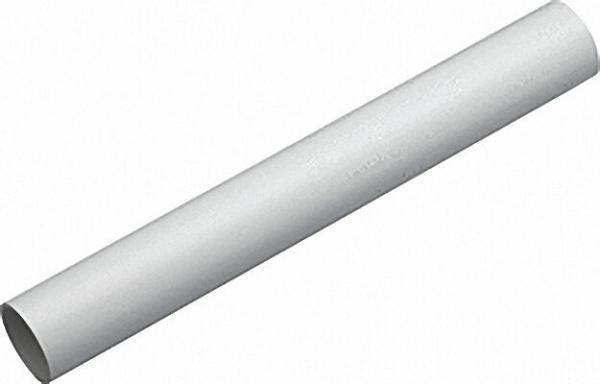 Schutzrohr geschlitzt Verkehrsweiss - ähnlich RAL 9016 - 21,7mm