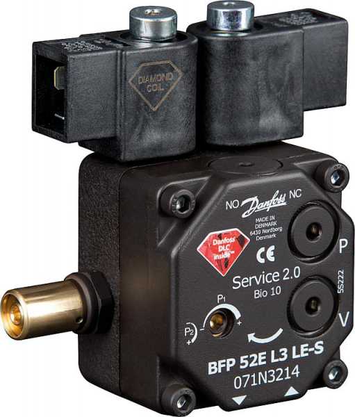 Ölbrennerpumpe BFP 52E L3 LES Danfoss 071N3214