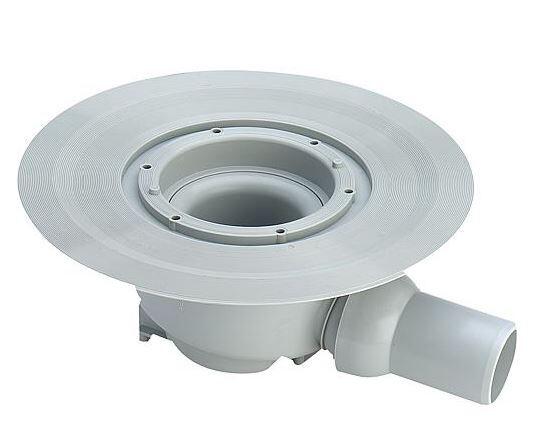 VIEGA Badablauf 4921.3 DN50, Kunststoff grau