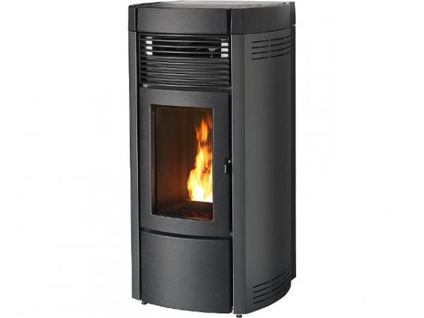 Pelletofen Musa Comfort-Air Maestro Grundgerät+Verkleidung Schwarz Metall, 11,9KW