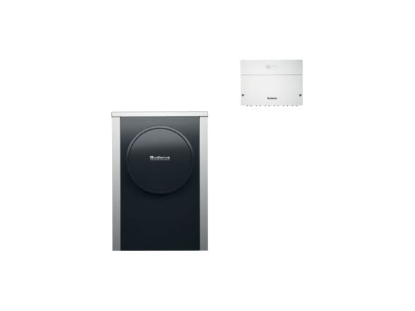 Buderus Öl-Brennwertkessel Logano plus GB125 Paket Logaplus Erg.-Set WLW196i-6 S+ 6 kW mit Hybridmanager HM200 Außeneinheit