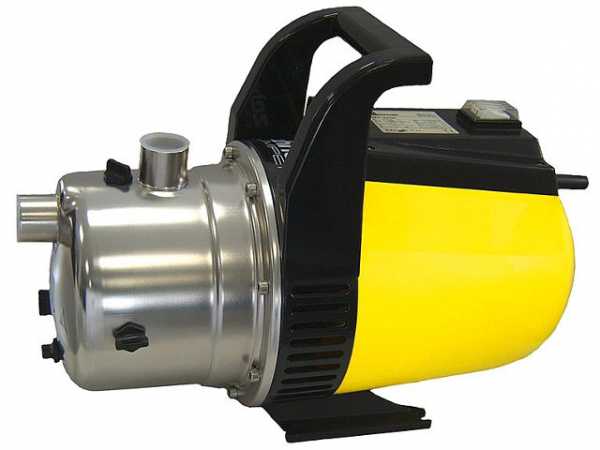 ZEHNDER Gartenpumpe mit Edelstahl Pumpenkopf 1'' Selbstansaugend 230 V / 0, 9 KW Fördermenge max: 2, 9 mn/h WX 3200