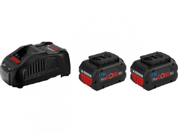 Akku-Set BOSCH 18V mit 2x 5,5 Ah ProCORE Akku und Ladegerät