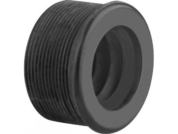 VALSIR Gummi-Nippel schwarz für Siphonrohr 57x40mm DN50