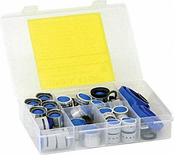 Service-Box versch. Standard-Turbulatoren mit Prüfzeichen