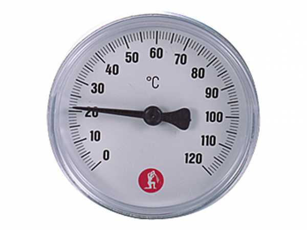Giacomini R540Y003 'Thermometer mit Außengewinde 1/2"