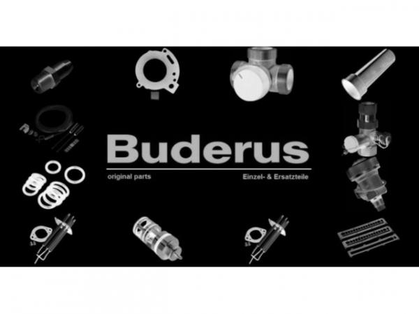Buderus 6508471 Seitenteil Plan re V 33 400 RAL9016 ever
