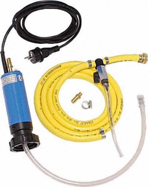 Solar-Wartungspumpe 230V, 2, 1 Liter/min. 1/2''Schlauchanschluss