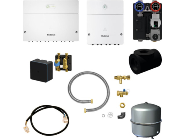 Buderus Logaplus MZ HF-Set-KB192/195 WLAN Hybridfähig Wandmontage 7739622479