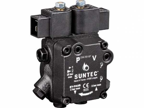 SUNTEC-Ölbrennerpumpe AT 2 45 D 9544 4P 0500 auch Ersatz für Eckerle