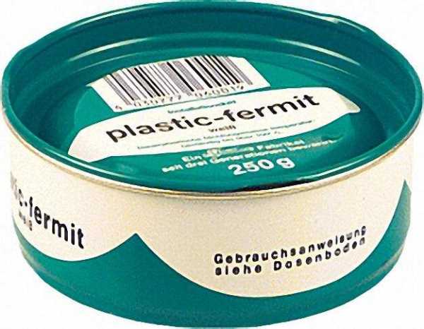 FERMIT Plastik weiß 1/4 kg Dose (W117)