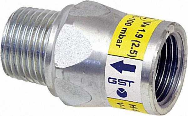 Gas-Strömungswächter DN 25 / 15-100 mbar / 4 m3/h