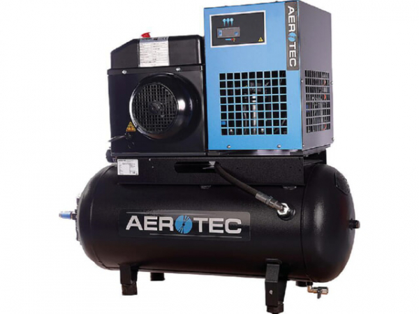 Schraubenkompressor Aerotec COMPACK 2TR - 90L PRO inkl. Trockner, mit 90 Liter Kessel