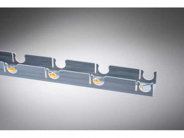 PUR-THERM Clippschiene für Rohr d=25mm Länge 2m mit Klebestreifen, RA 100mm