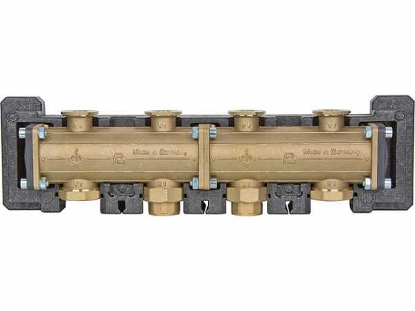 Modulverteiler 2-fach DN32 für 2-3 Heizgruppen DN32 (1 1/4')