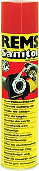 Synthetischer, mineralölfreier Rems Sanitol Gewindeschneidstoff Speziell für Trinkwasser. 600ml Spra