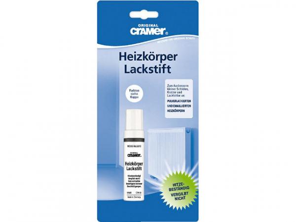 Heizkörper-Lackstift 12ml Weiß RAL 9016