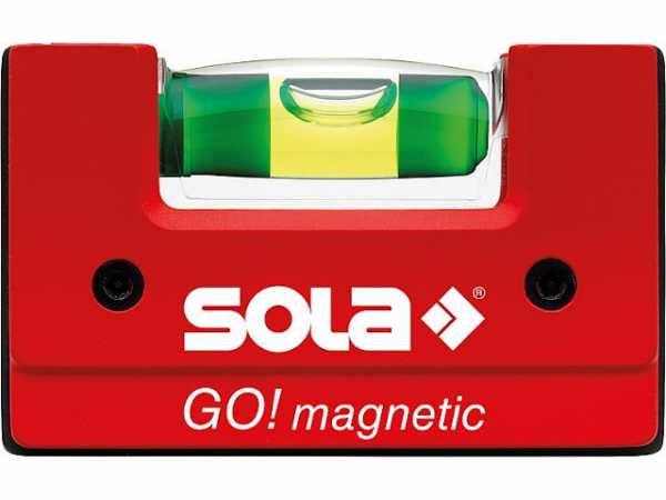Kompakt-Wasserwaage Sola Go Magnetic LxBxH = 68x21x42mm