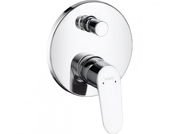 HANSGROHE EH Wannenmischer UP Focus E² mit Sicherungskombi, Chrom