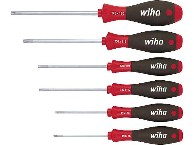 Torx-schraubendreher-satz 6-tlg. (Rundklingen) Typ 362K6 SO Torx-schraubendreher-satz 6-tlg. (Rundklingen) Typ 362K6 SO