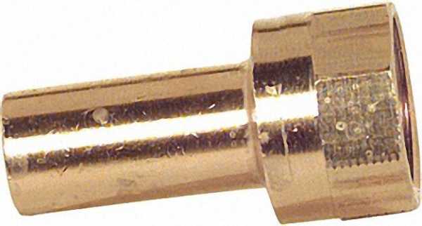 Rotguß Pressfitting Übergangsstück IG 28x3/4'' Typ 6246g, Einsteckende lang