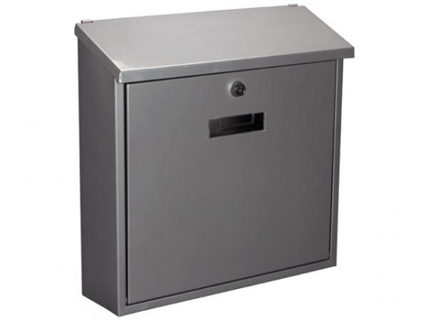 Briefkasten Monaco Silber BG30003