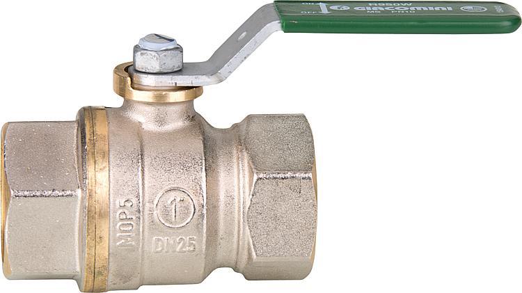 R950WX007 Trinkwasser-Kugelhahn R950W Dado, DN40 (11/2 R950WX007 Trinkwasser-Kugelhahn R950W Dado, DN40 (11/2