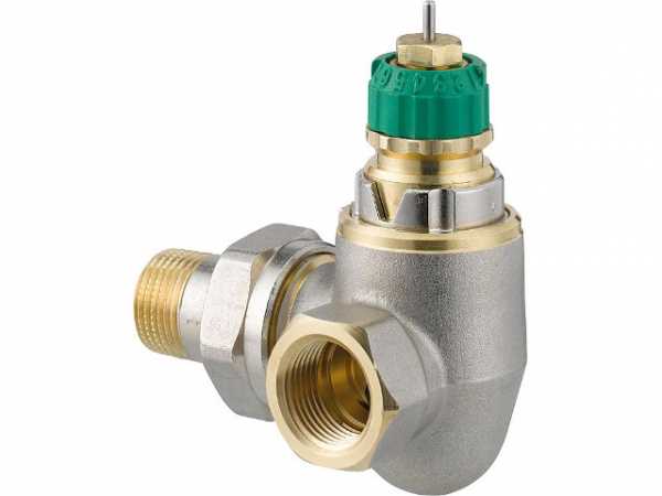 Danfoss Thermostatventil s Dynamic Valve RA-DV DN10 3/8" WinkelEckform rechts 013G7717