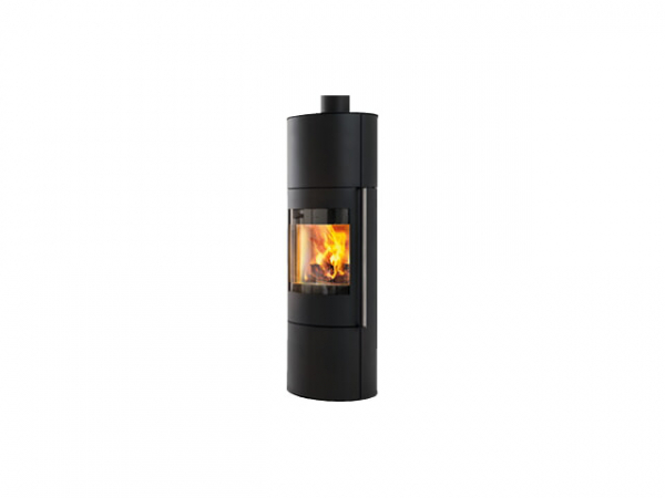 Buderus 7736603776 Kaminofen Porto Largo, 5 kW, Stahl black