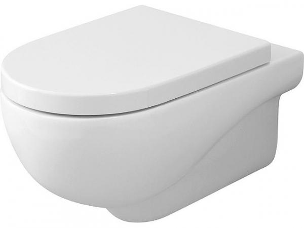 Wand-Tiefspül-WC NUVOLA BxHxT 350x355x550mm, aus Keramik, Weiß