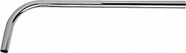Spülrohr Messing verchromt gerade für Druckspüler 3/4'' Durchmesser 26mm x 700mm lang