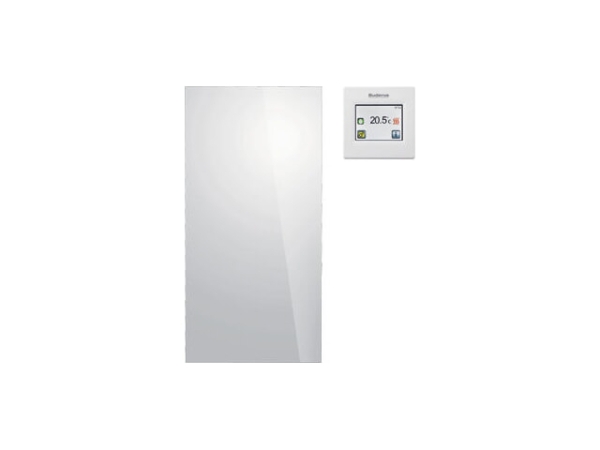 Buderus Infrarotheizgerät Logatrend IFR296 S 600W Glas-Spiegeloberfläche mit Regler