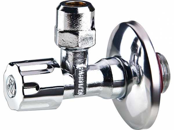 Schlösser Eckregulierventil 1/2'' mit Teflonring selbstdichtend